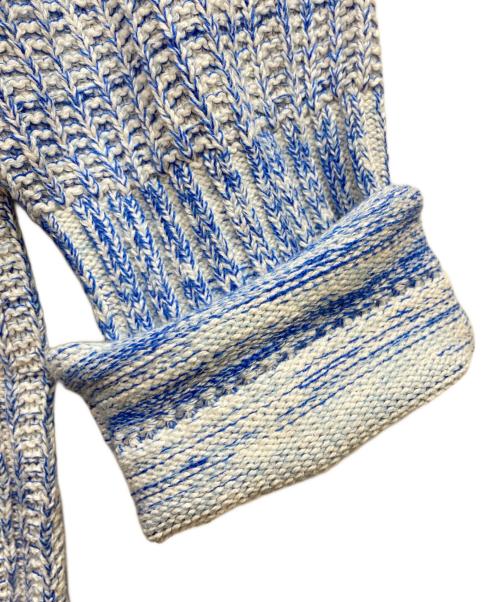 tamakiniime（タマキ ニイメ）tamakiniime (タマキ ニイメ) PO knit グゥドゥ ブルー サイズ:1の古着・服飾アイテム