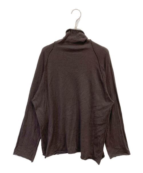 tamakiniime（タマキ ニイメ）tamakiniime (タマキ ニイメ) タートルネックカットソー ブラウン サイズ:表記なしの古着・服飾アイテム