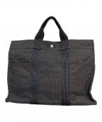 HERMESエルメス）の古着「エールラインMM トートバッグ」｜グレー