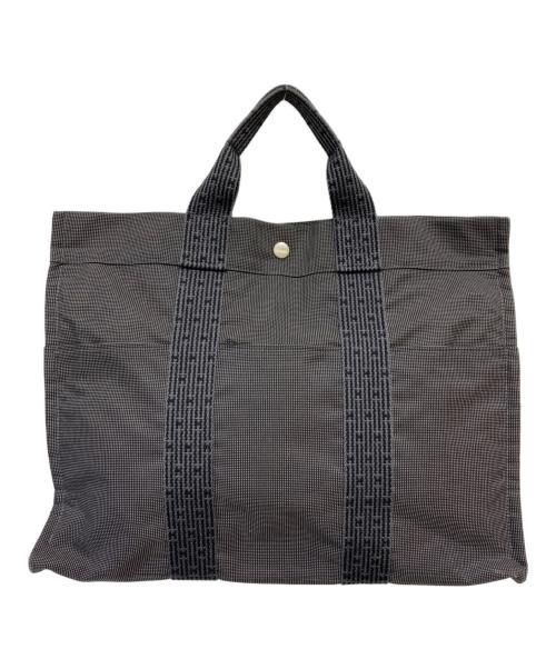 HERMES（エルメス）HERMES (エルメス) エールラインMM トートバッグ グレーの古着・服飾アイテム