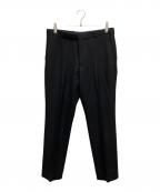 AURALEEオーラリー）の古着「HARD TWIST DOUBLE CLOTH  SLACKS」｜ブラック