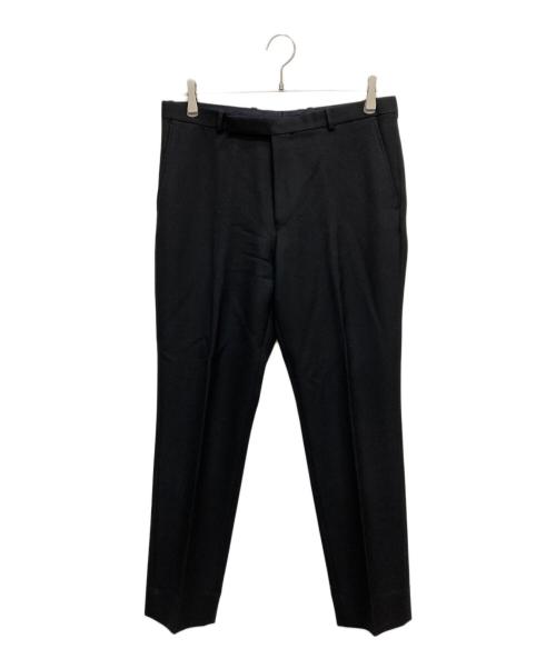 AURALEE（オーラリー）AURALEE (オーラリー) HARD TWIST DOUBLE CLOTH  SLACKS ブラック サイズ:5の古着・服飾アイテム
