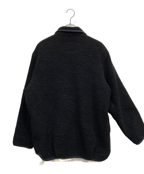 CAMIEL FORTGENS（カミエルフォートヘンス）CAMIEL FORTGENS (カミエルフォートヘンス) ボアジャケット ブラック サイズ:Mの古着・服飾アイテム
