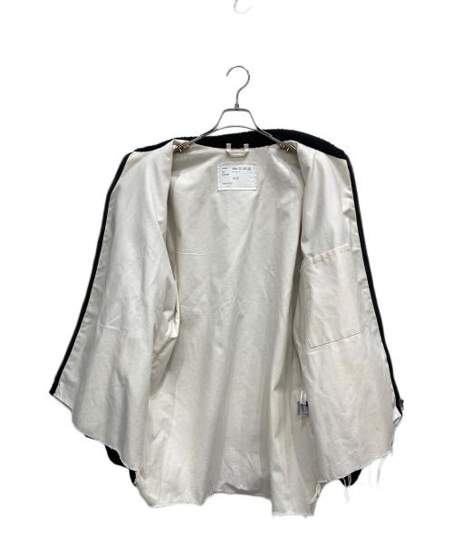 CAMIEL FORTGENS（カミエルフォートヘンス）CAMIEL FORTGENS (カミエルフォートヘンス) ボアジャケット ブラック サイズ:Mの古着・服飾アイテム