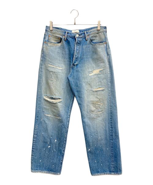 HERILL（ヘリル）HERILL (ヘリル) HL Repairdenim インディゴ サイズ:2の古着・服飾アイテム