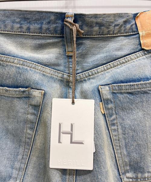 HERILL（ヘリル）HERILL (ヘリル) HL Repairdenim インディゴ サイズ:2の古着・服飾アイテム