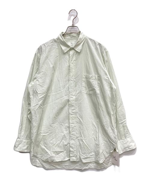 HERILL（ヘリル）HERILL (ヘリル) Twist Voile Shirt グリーン サイズ:3の古着・服飾アイテム