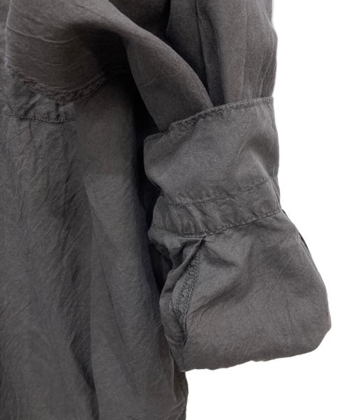 COMOLI（コモリ）COMOLI (コモリ) シルク製品染 シャツ ブラック サイズ:3 未使用品の古着・服飾アイテム