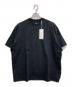 Graphpaperグラフペーパー）の古着「Heavy Weight S/S Oversized Tee」｜ブラック