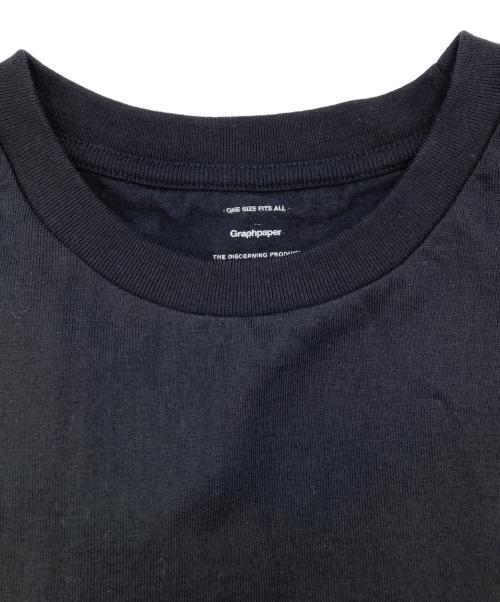 Graphpaper（グラフペーパー）Graphpaper (グラフペーパー) S/S Oversized Tee ブラック サイズ:表記なし 未使用品の古着・服飾アイテム
