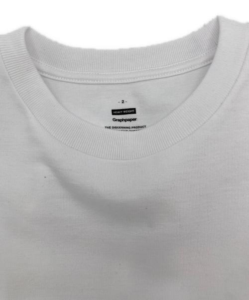 Graphpaper（グラフペーパー）Graphpaper (グラフペーパー) S/S Oversized Tee ホワイト サイズ:表記なし 未使用品の古着・服飾アイテム