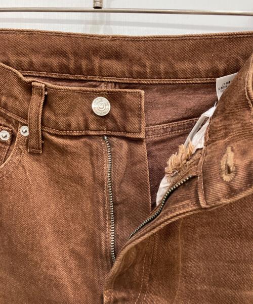 Calvin Klein（カルバンクライン）Calvin Klein (カルバンクライン) デニムパンツ ブラウン サイズ:W29の古着・服飾アイテム