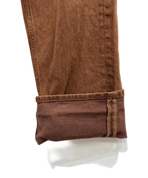 Calvin Klein（カルバンクライン）Calvin Klein (カルバンクライン) デニムパンツ ブラウン サイズ:W29の古着・服飾アイテム