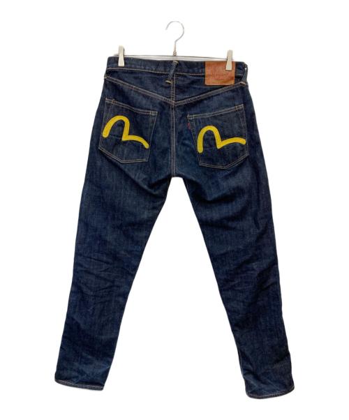 EVISU（エヴィス）EVISU (エヴィス) 2001 カモメ ボタンフライ デニムパンツ インディゴ サイズ:SIZE34の古着・服飾アイテム