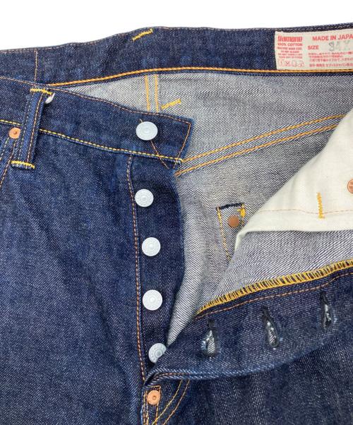 EVISU（エヴィス）EVISU (エヴィス) 2001 カモメ ボタンフライ デニムパンツ インディゴ サイズ:SIZE34の古着・服飾アイテム