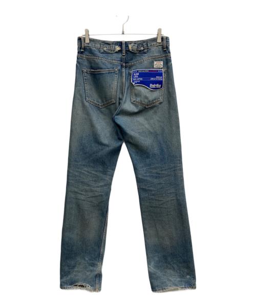DAIRIKU（ダイリク）DAIRIKU (ダイリク) Flower Cross Embroidery Slim Denim インディゴ サイズ:29の古着・服飾アイテム