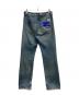 DAIRIKU (ダイリク) Flower Cross Embroidery Slim Denim インディゴ サイズ:29：18000円