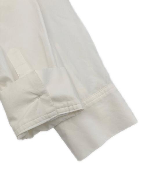 Whim Gazette（ウィムガゼット）Whim Gazette (ウィムガゼット) ハイポリピーチシャツ ホワイト サイズ:FREEの古着・服飾アイテム