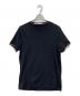 MONCLER（モンクレール）の古着「Slim Fit Vネック ショートスリーブTシャツ」｜ブラック