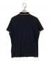 MONCLER (モンクレール) ワッペンポロシャツ ブラック サイズ:L：18000円