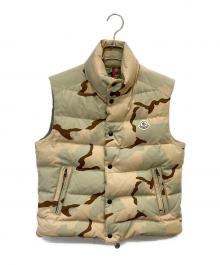 MONCLER（モンクレール）の古着「ダウンベスト」｜ベージュ