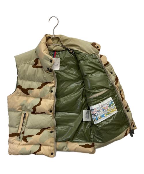 MONCLER（モンクレール）MONCLER (モンクレール) ダウンベスト ベージュ サイズ:表記なしの古着・服飾アイテム