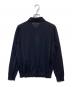 PRADA (プラダ) シルク混ニットポロシャツ ネイビー サイズ:SIZE50：20000円