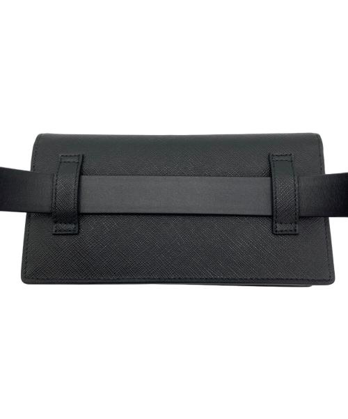 PRADA（プラダ）PRADA (プラダ) SAFFIANO POCKET ブラックの古着・服飾アイテム