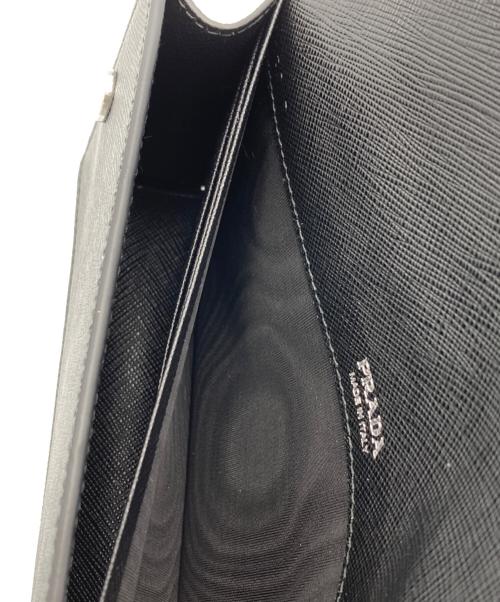 PRADA（プラダ）PRADA (プラダ) SAFFIANO POCKET ブラックの古着・服飾アイテム