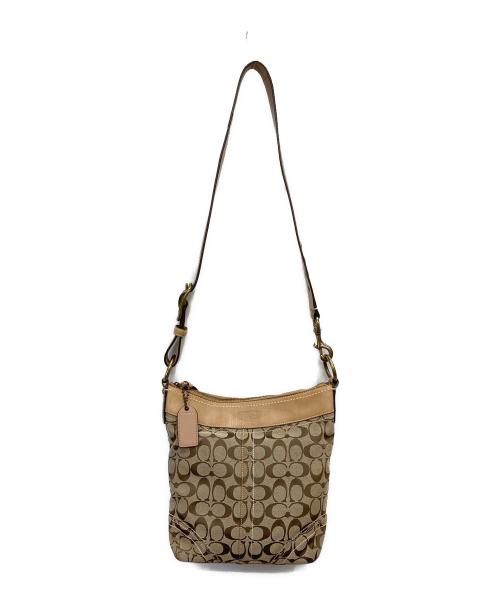 COACH（コーチ）COACH (コーチ) ショルダーバッグ ブラウンの古着・服飾アイテム