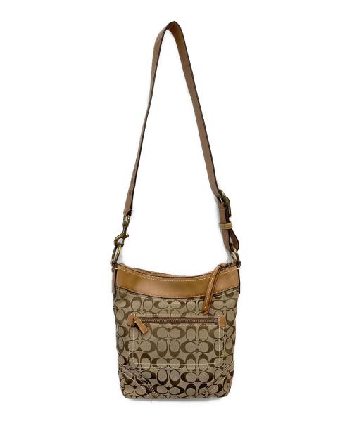 COACH（コーチ）COACH (コーチ) ショルダーバッグ ブラウンの古着・服飾アイテム