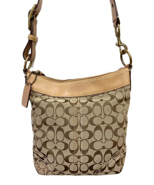 COACH（コーチ）COACH (コーチ) ショルダーバッグ ブラウンの古着・服飾アイテム