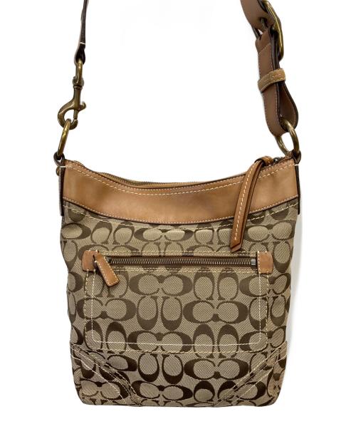 COACH（コーチ）COACH (コーチ) ショルダーバッグ ブラウンの古着・服飾アイテム