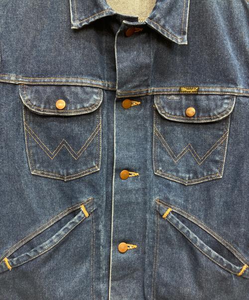 Wrangler（ラングラー）Wrangler (ラングラー) 124MJ デニムジャケット インディゴ サイズ:表記なしの古着・服飾アイテム