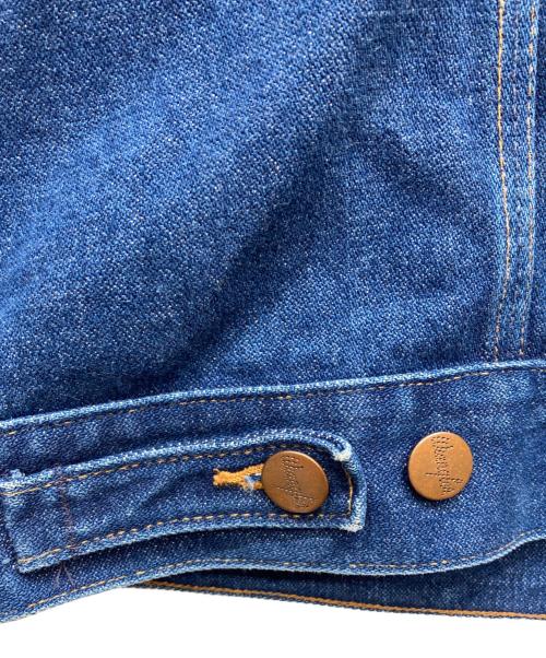 Wrangler（ラングラー）Wrangler (ラングラー) 124MJ デニムジャケット インディゴ サイズ:表記なしの古着・服飾アイテム