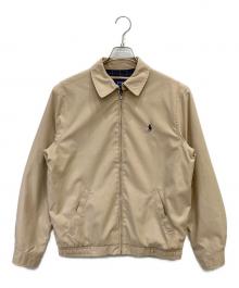 POLO RALPH LAUREN（ポロ・ラルフローレン）の古着「スイングトップ」｜ベージュ