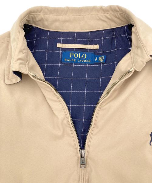 POLO RALPH LAUREN（ポロ・ラルフローレン）POLO RALPH LAUREN (ポロ・ラルフローレン) スイングトップ ベージュ サイズ:Sの古着・服飾アイテム