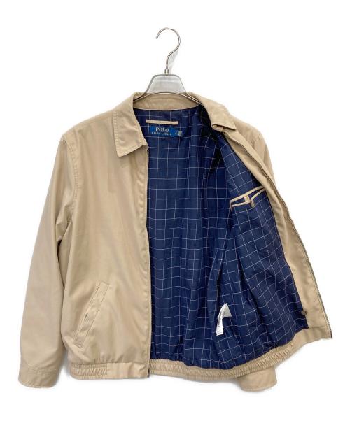 POLO RALPH LAUREN（ポロ・ラルフローレン）POLO RALPH LAUREN (ポロ・ラルフローレン) スイングトップ ベージュ サイズ:Sの古着・服飾アイテム