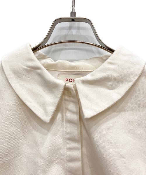 POPPY（ポピー）POPPY (ポピー) フリルショートジャケット アイボリー サイズ:FREEの古着・服飾アイテム