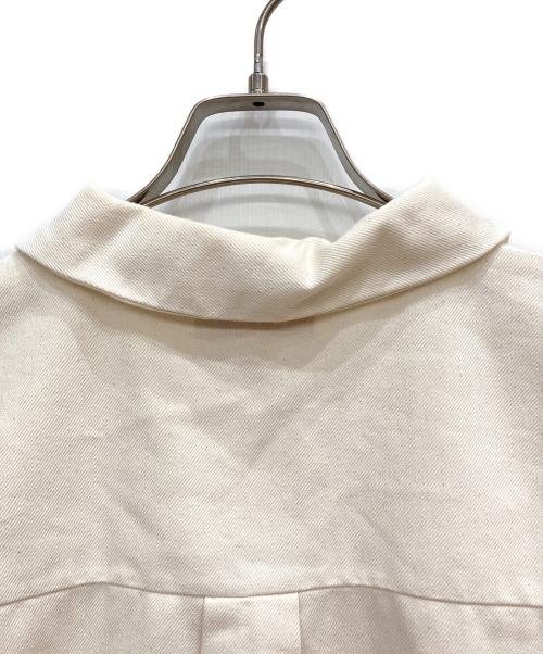 POPPY（ポピー）POPPY (ポピー) フリルショートジャケット アイボリー サイズ:FREEの古着・服飾アイテム