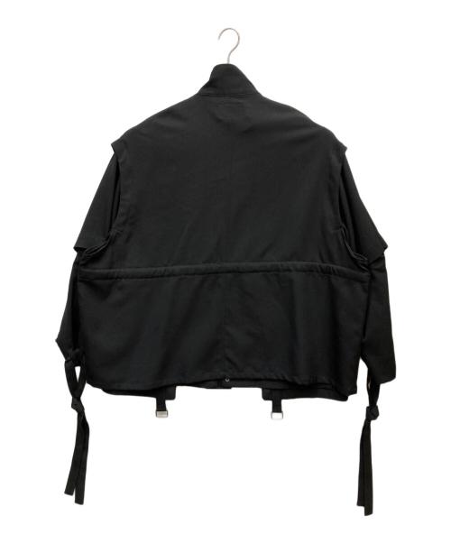 HARE（ハレ）HARE (ハレ) スタンドカラージャケット ブラック サイズ:FREEの古着・服飾アイテム