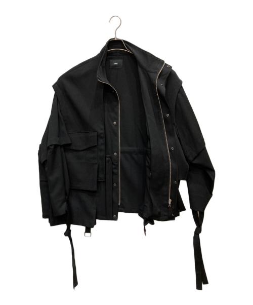 HARE（ハレ）HARE (ハレ) スタンドカラージャケット ブラック サイズ:FREEの古着・服飾アイテム
