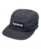 SUPREMEシュプリーム）の古着「Contrast Ripstop Camp Cap」｜ブラック