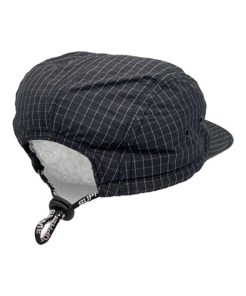 SUPREME（シュプリーム）Supreme (シュプリーム) Contrast Ripstop Camp Cap ブラックの古着・服飾アイテム