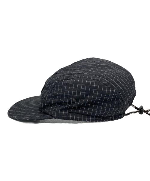 SUPREME（シュプリーム）Supreme (シュプリーム) Contrast Ripstop Camp Cap ブラックの古着・服飾アイテム