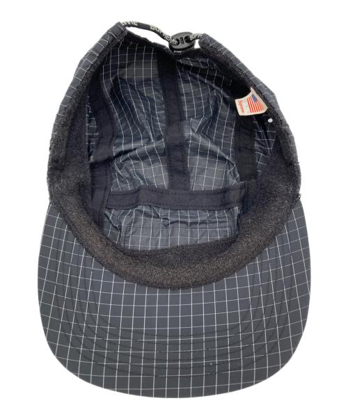SUPREME（シュプリーム）Supreme (シュプリーム) Contrast Ripstop Camp Cap ブラックの古着・服飾アイテム