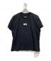 MM6 Maison Margiela（エムエムシックスメゾンマルジェラ）の古着「ナンバーロゴTシャツ」｜ブラック