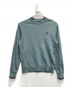 FRED PERRYフレッドペリー）の古着「Crew Neck Sweatshirt」｜グリーン
