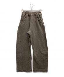 Omar Afridi（オマールアフリディ）の古着「SHABBY TWISTED LOUNGE PANTS」｜ブラウン