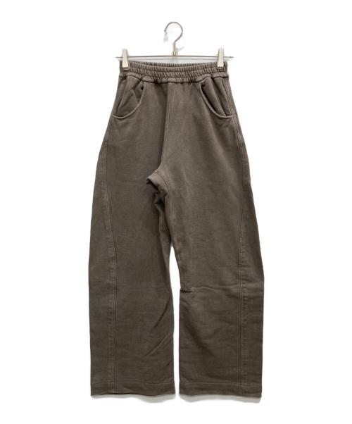 Omar Afridi（オマールアフリディ）Omar Afridi (オマールアフリディ) SHABBY TWISTED LOUNGE PANTS ブラウン サイズ:SIZE44の古着・服飾アイテム